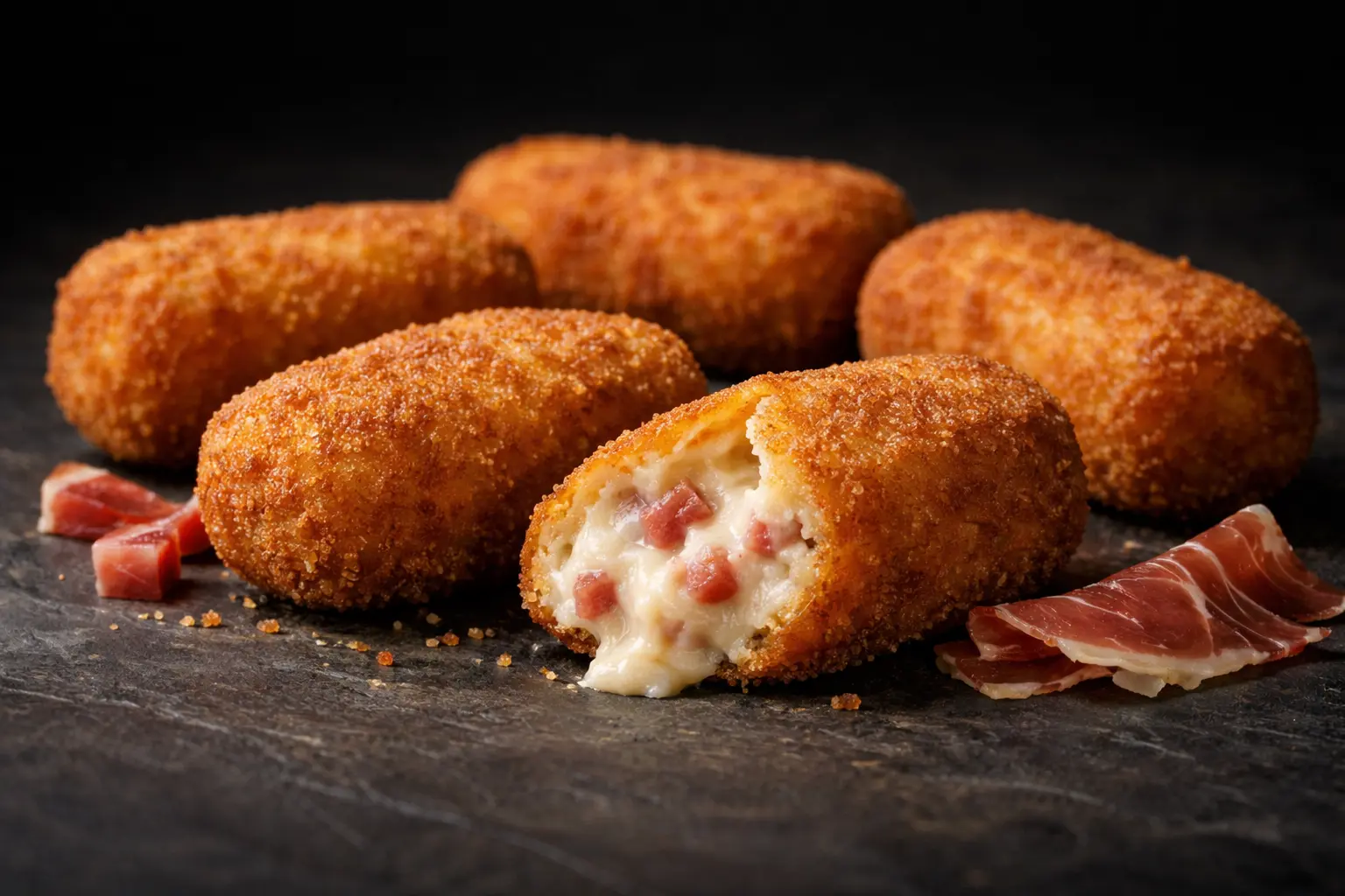 Croqueta de jamón ibérico